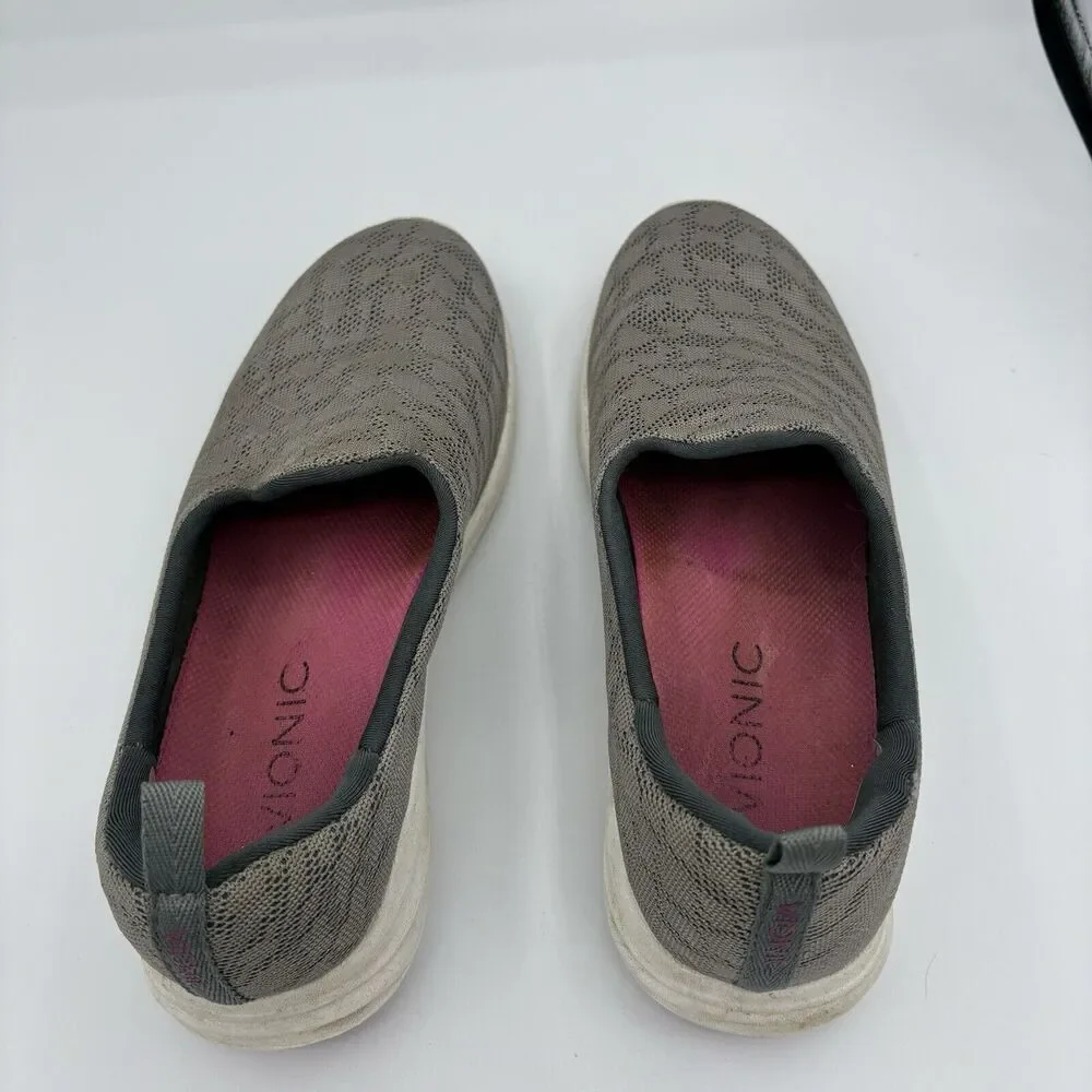 Vionic Sneakers Womens Size‎ 8 331 Hydra ASR 1288 Slip-On Comfort Gray D2